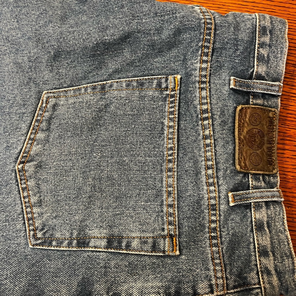 Eddie Bauer Men's Straight Blue Jeans